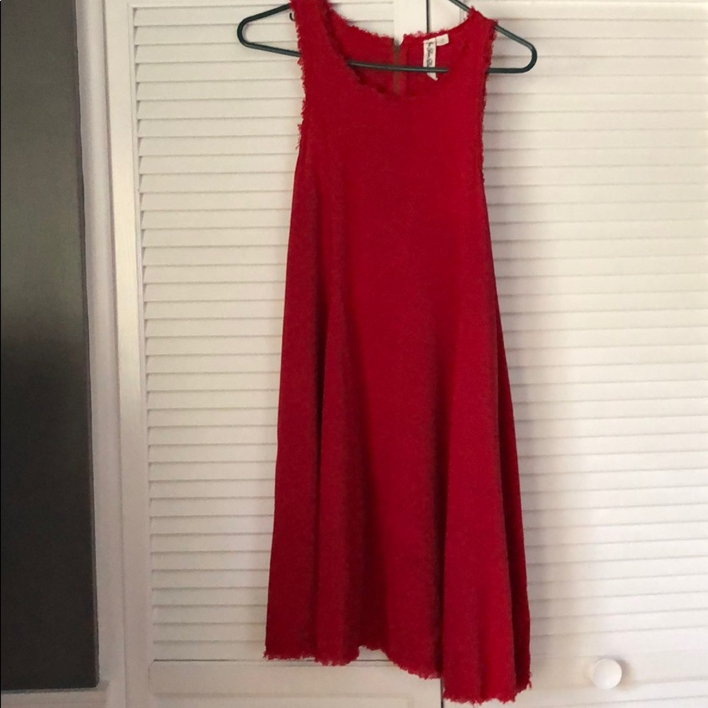 Red dress